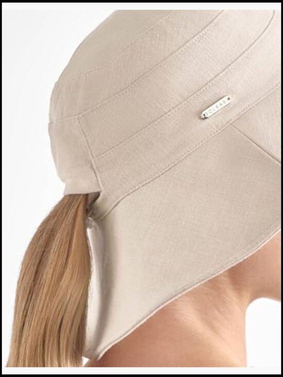 Wide Brim Sun Hat UPF 50+ Packable Adjustable Ponytail Opening Stylish main image 6